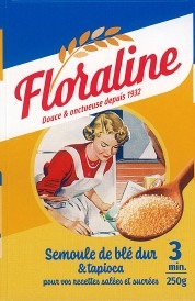 Spécialité céréalière à cuire Floraline : photo du produit rappelé le 18/09/2026