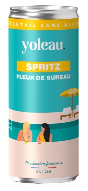 Spritz sans alcool canette 25cl Yoleau : photo 2 sur 2 du produit rappelé le 25/09/2026