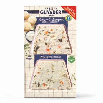 Terrine de poisson et tartinable de thon Guyader : photo du produit rappelé le 19/08/2026
