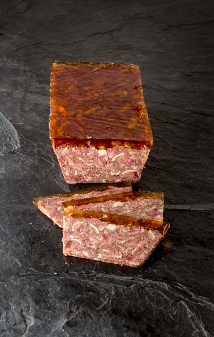 Tête persillée de porc fermier Salaison du Haut-Mont : photo du produit rappelé le 21/04/2026